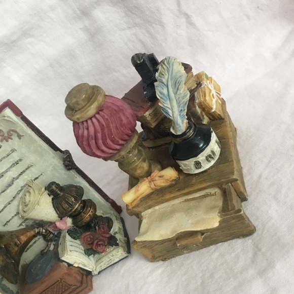 ✨Vintage Shabby Chic Antique Victorian Collection Book Drawer Picture Frame Set - Picture 5 of 8